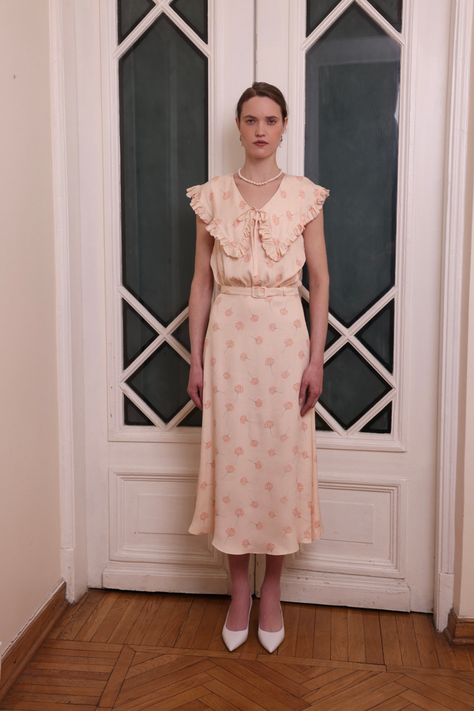 Платье «Ирис», персиковый