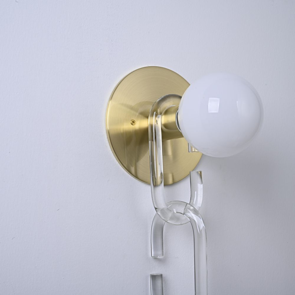 Настенный Светильник Chain Wall Прозрачный By Imperiumloft