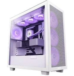 Корпус NZXT H7 Flow RGB Window Mini-ITX, Micro-ATX, ATX White (CM-H71FW-R1) RTL