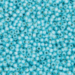 Японский бисер TOHO Round 11/0 (№PF2117), с внутренним серебрением, полупрозрачный глянцевый