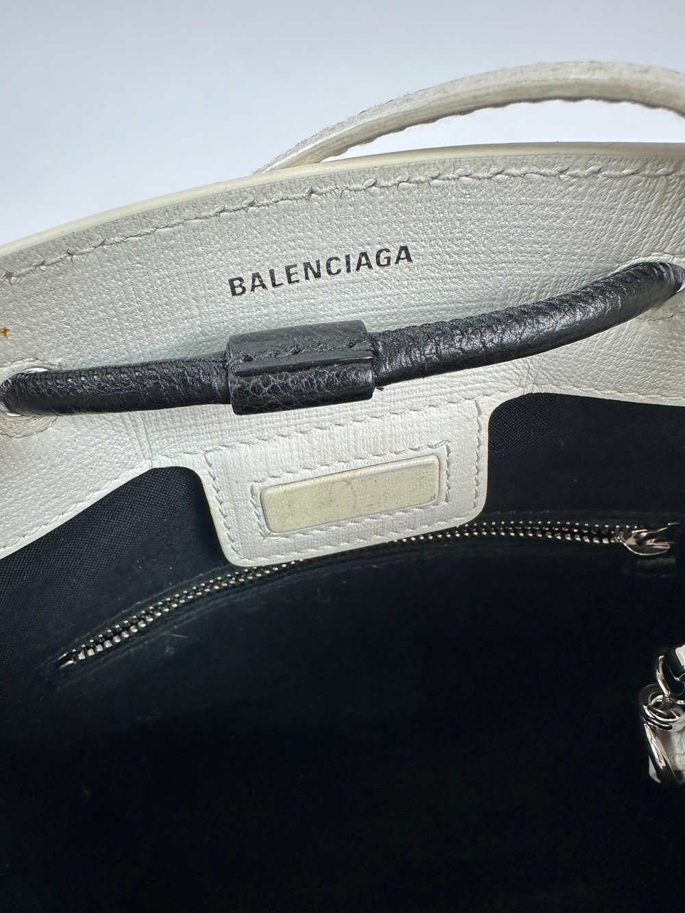 Сумка Balenciaga Shopping White