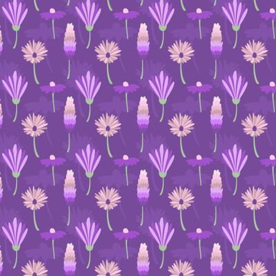 Фиолетовые цветы