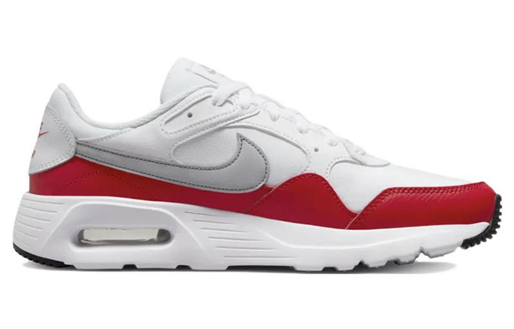 Nike Air Max SC retro wear-resistant breathable low-top running shoes men's white