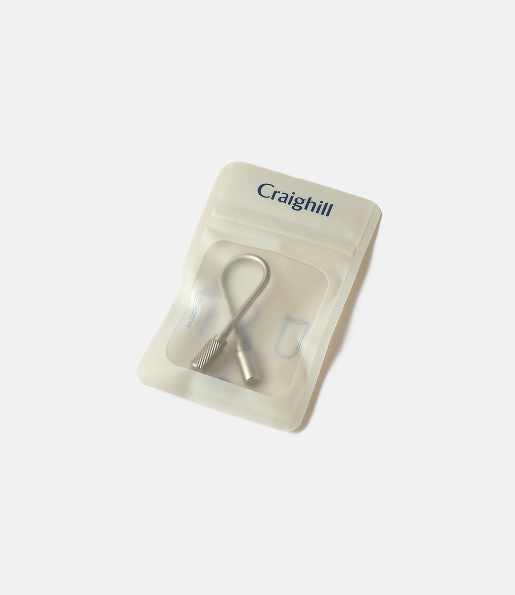 Craighill Closed Helix Keyring Steel — ключница из стали