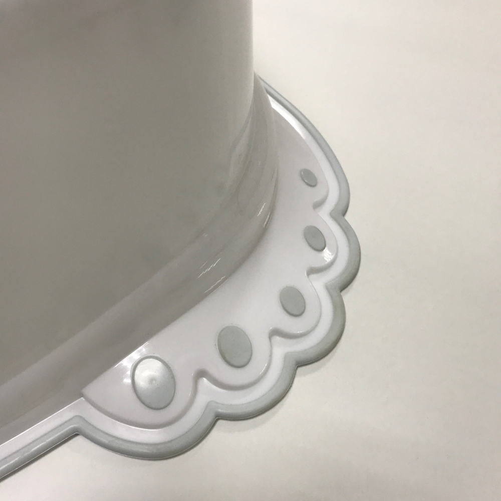 Подставка нескользящая "ДИКИЙ ЗАПАД - ЛИСЕНОК" (white/green - белый/зеленый)