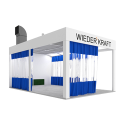 WDK-410M Пост подготовки с диагональным потоком воздуха, с функцией подогрева