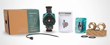 Циркуляционный насос Shinhoo Master S 25-8 180 с гайками энергоэффективный (71111009)