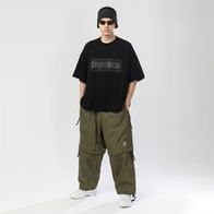 Футболка CODERED Wide T Bent Grid Box, черный