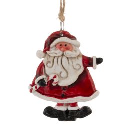 GAEM Изделие декоративное подвесное "Дед Мороз", L7,5 W1,5 H8 см, 4в.
