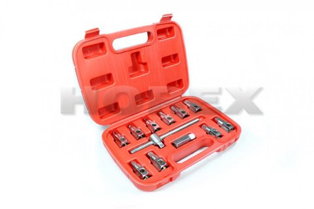 Набор инструмента для откручивания пробок поддона, 12 предметов, модель: HZ 25.1.029, (WT04177), horex