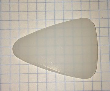 Медиатор капрон для балалайки секунда, альт, мягкий, большой, Мозеръ P304