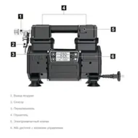 Поршневой бесщеточный компрессор AC990×1