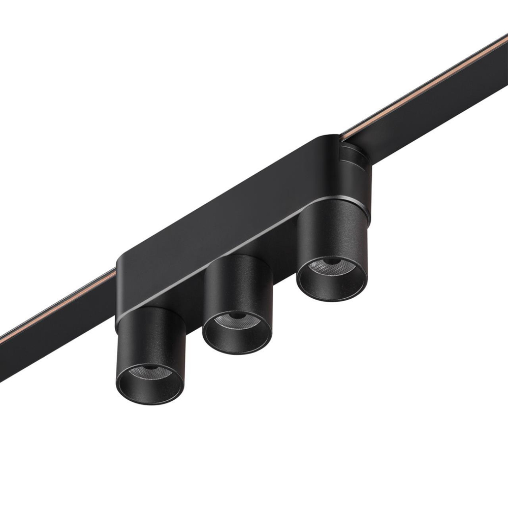 359477 SHINO NT24 108 черный Трековый смарт-светильник для низковольтного шинопровода с двумя режимами работы IP20 LED 6W 24V 3000-6000K EASY