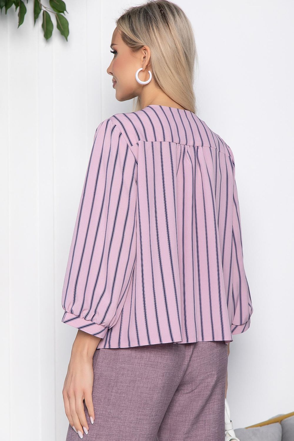 Блуза Женевьева (розовая) Б10520 LT Collection