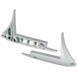 Заглушка правая PVC-STAIR-DK-R (Arlight, Алюминий) 015484