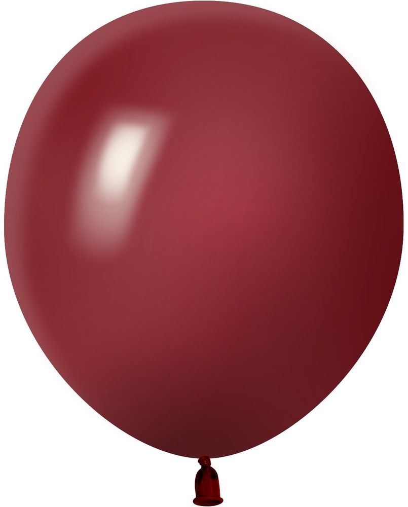 Шар (18&#39;&#39;/46 см) Пастель, Бургундия, ретро, 10 шт.