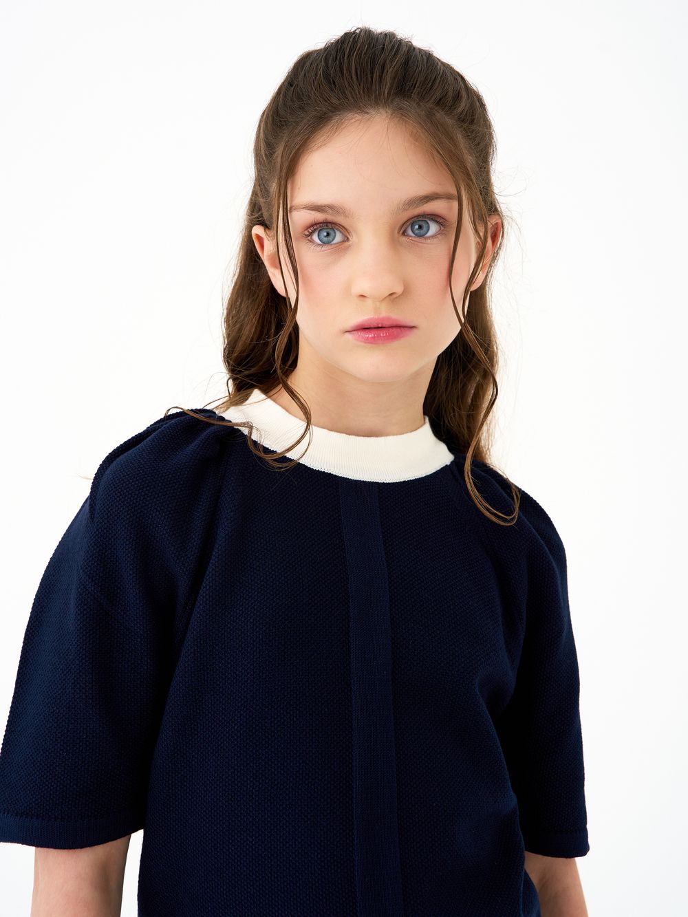 Джемпер для девочки AT1318 синий