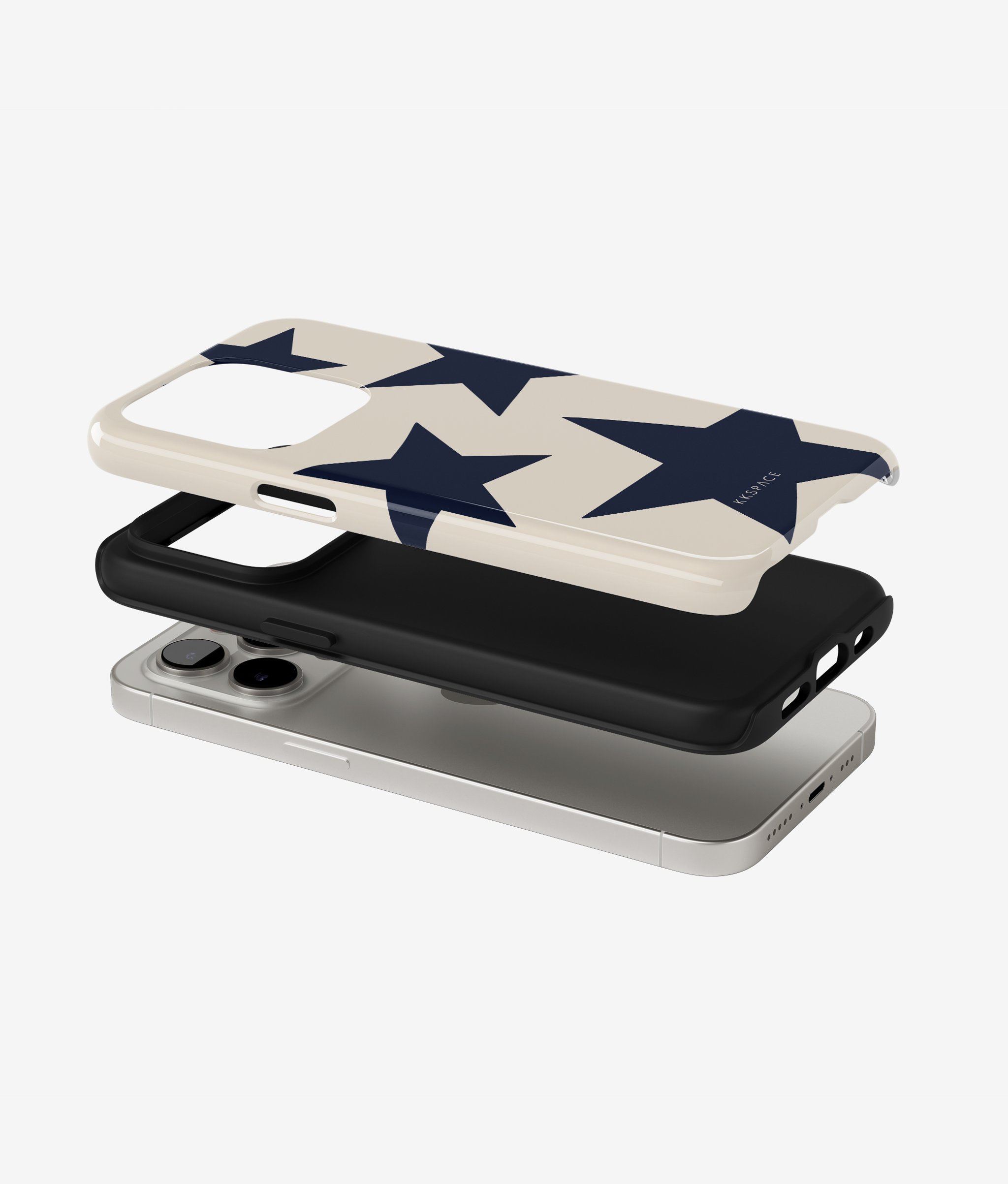 Чехол POLAR STAR (белый) для iPhone