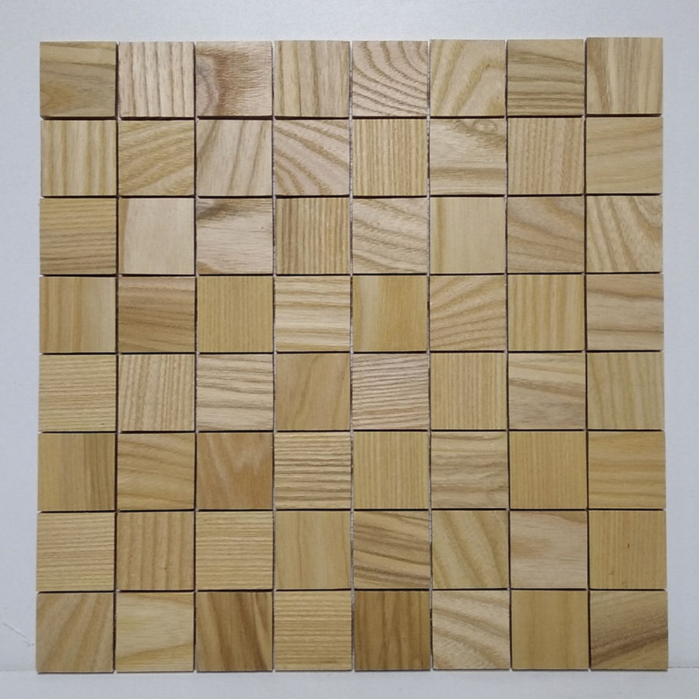 Деревянная мозаика для стен Wood Mosaic Ясень Плитка