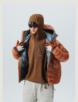 Пуховик Nothomme BLUE Men’s Lightweight Hooded Down Puffer Jacket