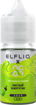 Ароматизатор ELFLIQ x OGGO Sour (12 мл / 30 мл) Sour Energy Drink (Кислый Энергетик)