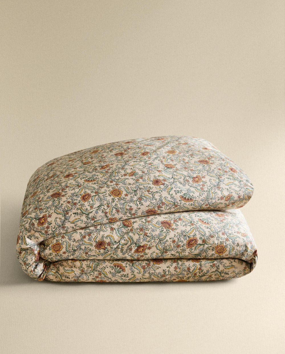 Пододеяльник Zara Home сатин, хлопок 100%, с цветочным принтом, 6152/088