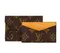 Держатель для карт Louis Vuitton Kirigami красный