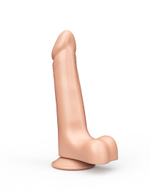 Фаллоимитатор LOVETOY телесный с мошонкой, 19 см