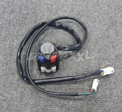 Пульт света KTM левый (с поворотниками) китайская фишка