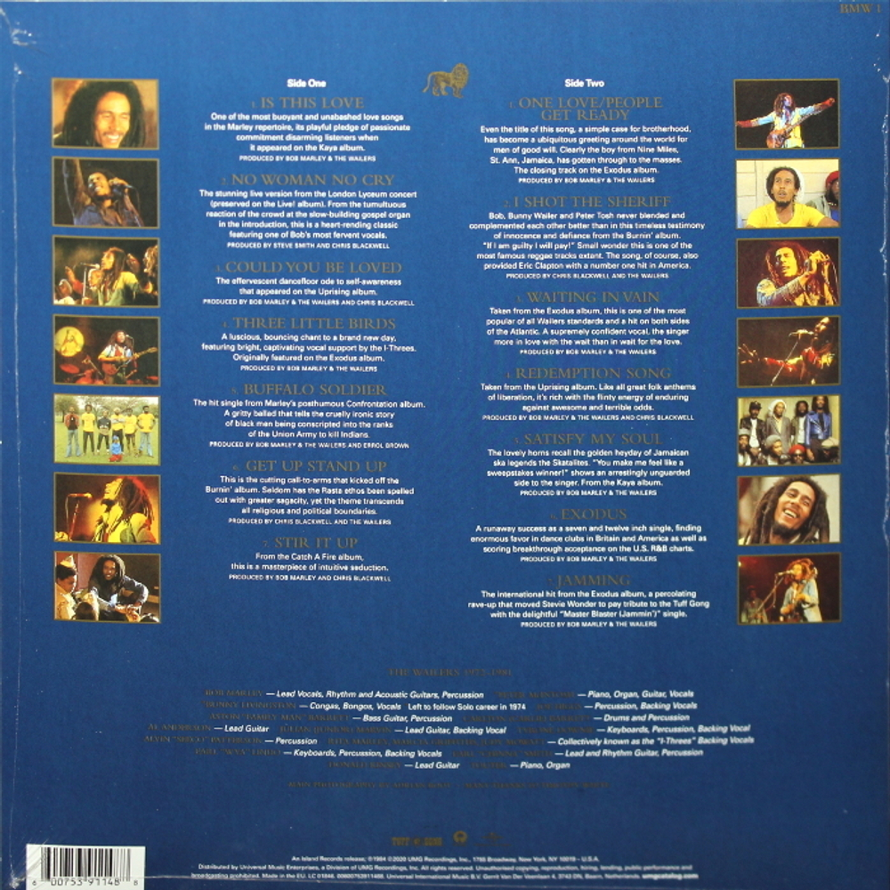 Bob Marley & The Wailers / Legend (Limited Edition)(Picture Disc)(LP)