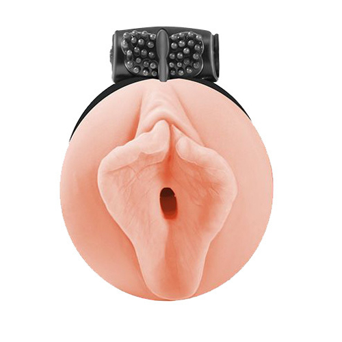 Мастурбатор 12см с виброкольцом Lola Games Satisfaction Magazine Airhostess 2102-08lola