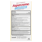 Aspercreme, Обезболивающее средство Max Strength, с 4% лидокаина, эфирное масло лаванды, 73 мл (2,5 жидк. унц.)