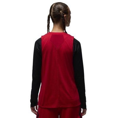 Баскетбольная женская футболка Jordan Sport Red T-shirt