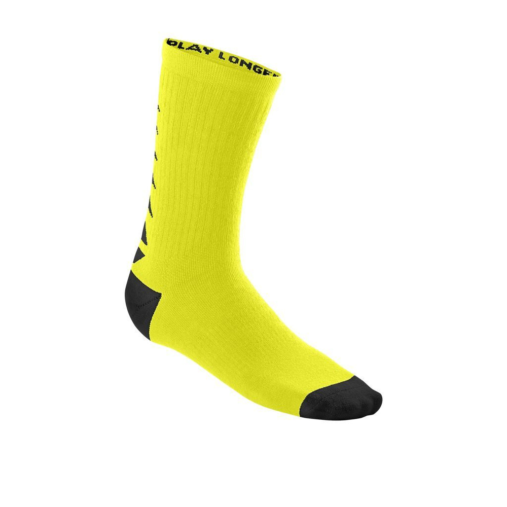 Теннисные носки Wilson Youth Seasnl Crew Sock 3P - blue coral/love potion/sulphur spri