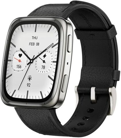 Смарт-часы AMAZFIT Active 2S A2440,  1.75",  черный/серебристый