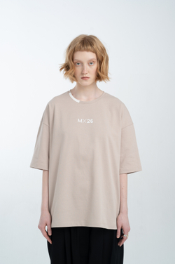 Футболка oversize из плотного трикотажа