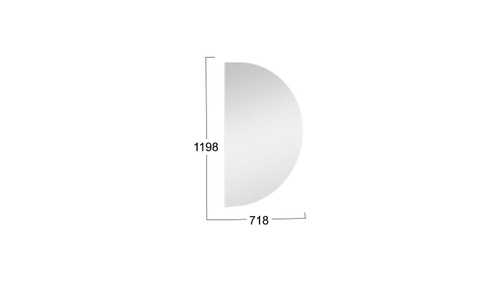 Панель с зеркалом тип 4