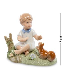 Pavone CMS-12/29 Статуэтка «Мальчик с белкой»