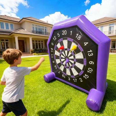 Надувной герметичный дартс «Меткий стрелок», диаметр 2,2 м, размер 2,2×1×2,2 м