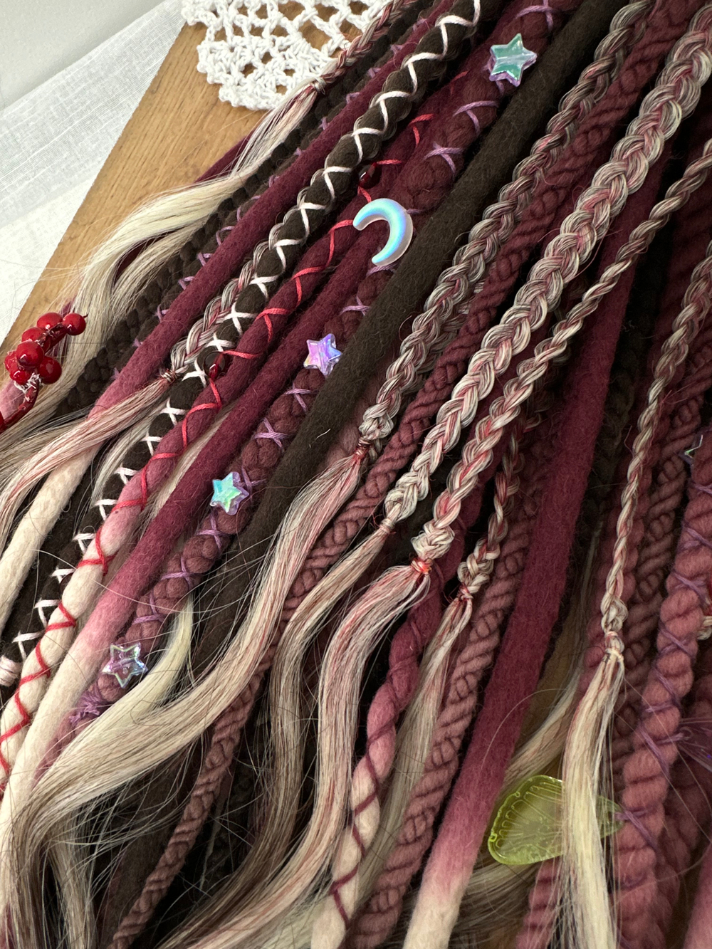 Войлочные дреды + кудри