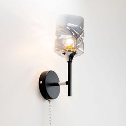 Citilux Клаус CL134315 Бра с выключателем Чёрное