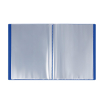 Папка с 20 вкладышами 14мм, 500мкм, синяя (Стамм)