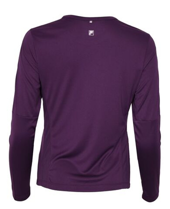 Женская теннисная футболка с длинным рукавом Fila Longsleeve Corina - tattoo