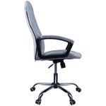 УЦЕНКА-Кресло руководителя Helmi HL-E89 "Blocks" LUX, ткань SY светло-серая, мягкий подлокотник, хром