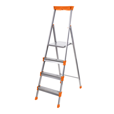 Стремянка металлическая широкие 4 ступени СМ4