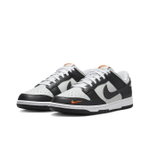 Кроссовки Nike Dunk Low Grey/Black/Orange Mini Swoosh