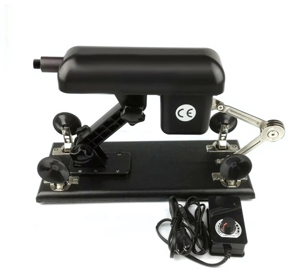 Секс-машина Papi с регулируемой подставкой Rosyland (Цвет: черный)