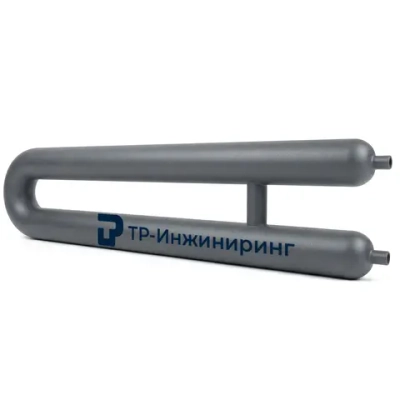 Регистр отопления РЗЭ-2x159x4,0-12000 двухрядный змеевиковый с эллиптическими заглушками