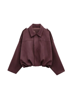 Куртка-бомбер оверсайз