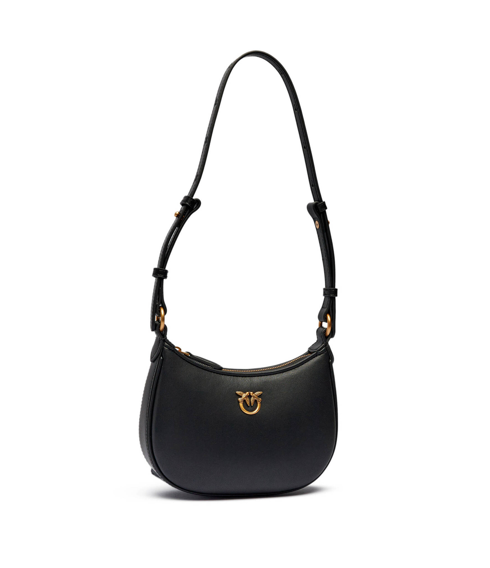 Кожаная сумка через плечо HALF MOON BABY Pinko - черный(103538 A0F1)